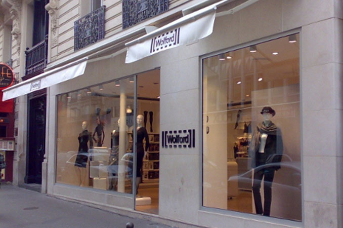 architecte interieur magasin marbeuf wolford